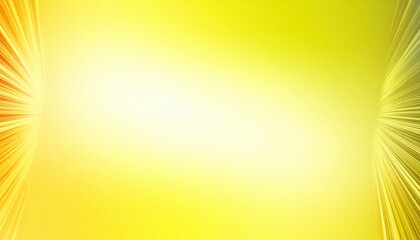 Poster - Radiant burst of yellow light abstract concept digital art bright environment creative viewpoint