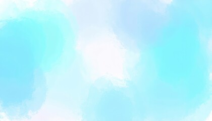 Poster - Elegant blue abstract art digital artwork soft colors artistic environment close-up view contemporary design