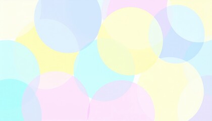 Poster - Colorful abstract bubbles digital art vibrant modern artistic perspective creative concept