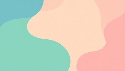 Poster - Abstract fluid shapes digital art colorful background vibrant design modern aesthetic for creative inspiration