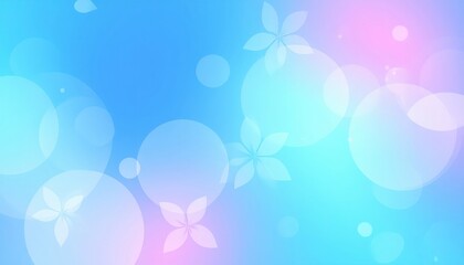 Poster - Colorful abstract background with floral elements digital artwork vibrant environment creative viewpoint