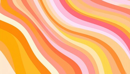 Poster - Dynamic flow of colorful waves abstract art digital creation vivid background artistic perspective vibrant concept