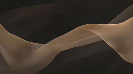 Poster - Abstract design with flowing, warm tones.