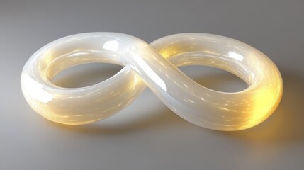 Poster - Intricate infinity symbol with glowing inner details.