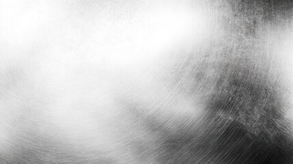 Poster - Polished metal surface texture with subtle scratches.