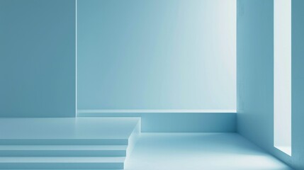 Poster - Minimal blue business backdrop with clean lines stock photo --ar 16:9 --raw --v 6 Job ID: 29d956b7-00a0-40a7-89cc-65cc86021fab