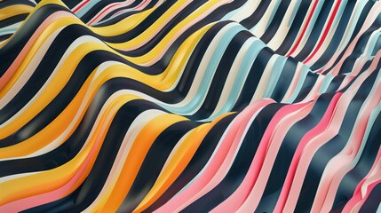 Poster - Trippy optical illusion with flowing colorful lines stock photo --ar 16:9 --raw --v 6 Job ID: 35513da7-eb7d-42ad-806b-59a79247d8a7