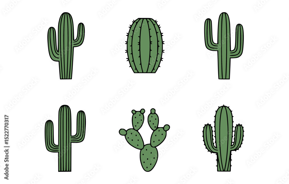 cactus glas A miniature glass cactus figurine for the tough fighter in your life. –  OddGifts.com main image 0