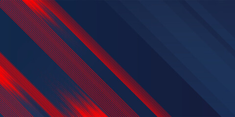 Poster - Abstract red blue background. Red abstract wavy presentation background. Vector illustration