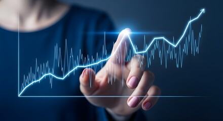 Poster - Interactive Financial Growth Chart Visualizing Investment Success
