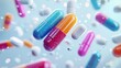 © ROKANI - Colorful pills in motion