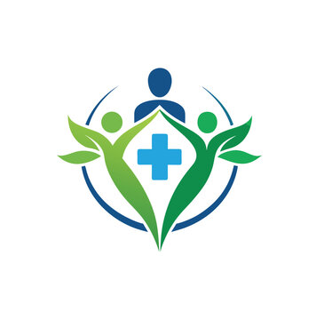 Unique Healthcare Logo Vector Design – Medical Symbol Icon