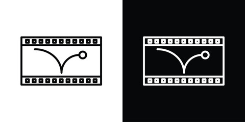 Poster - Animated icon Graphic vector set for ui design