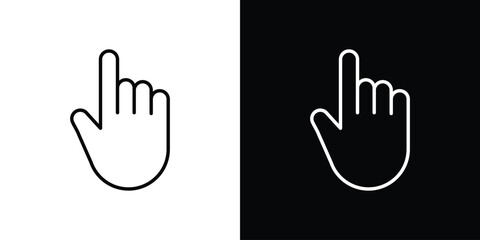 Poster - Cursor icon Graphic vector set for ui design