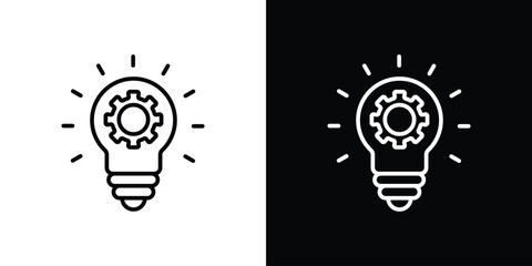 Aufkleber - Innovation icon Graphic vector set for ui design