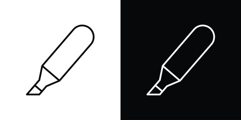 Aufkleber - Marker icon Graphic vector set for ui design