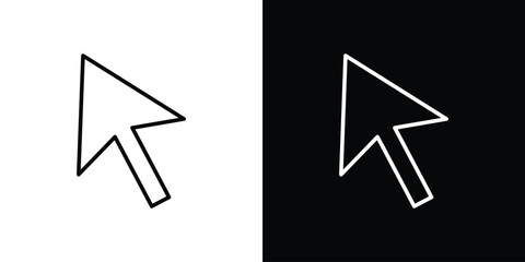 Aufkleber - Mouse icon Graphic vector set for ui design