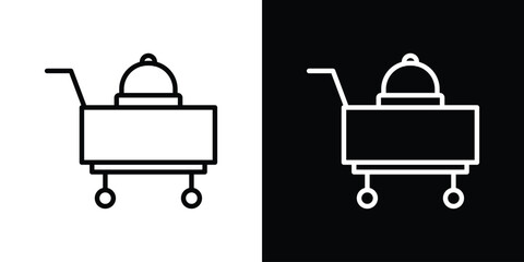 Aufkleber - Room service icon Graphic vector set for ui design