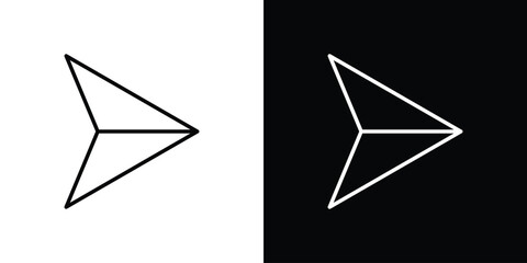 Poster - Send icon Graphic vector set for ui design