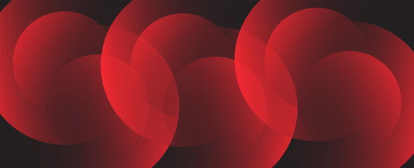 Aufkleber - Red abstract background. Dynamic shapes composition.  vectors. eps 10
