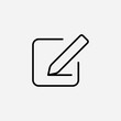 © Vince - Edit button set icon,sign,symbol,pictogram isolated