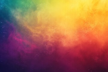 Poster - Colorful abstract background with vibrant hues creating a gradient effect illuminating the space with dynamic colors