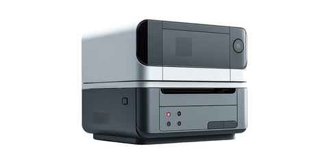 Poster - Modern Compact Printer. Efficient Printing Solution For Home And Office Use Isolated On Transparent Background