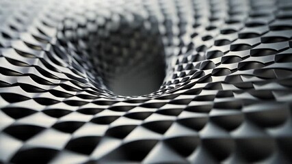 Metallic Mesh Pattern and Texture Illustration for Technology Backgrounds