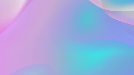 Poster - Abstract pastel gradient background with flowing shapes and vibrant colors