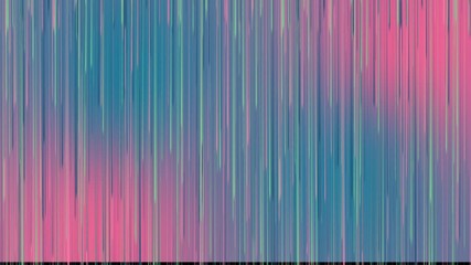 Wall Mural - flowing vertical neon lines in pink, blue, and green tones. smooth and elegant loop animation for di