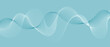© Viena - Abstract wave lines in color gradient on minimalist background. Futuristic and dynamic look, perfect for tech, digital, and modern design projects.