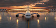 © Thananatt - Global supply chain resilience air transportation at dusk airport runway travel environment strategic viewpoint
