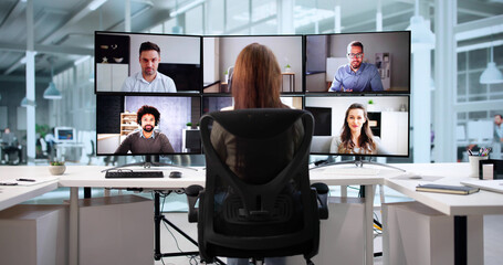 Aufkleber - Virtual Online Solutions Conference: Interviewing Women