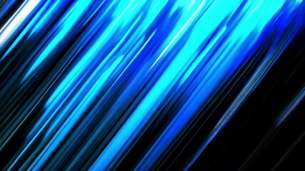 Poster - Dynamic blue and black diagonal streaks