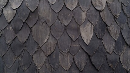 Poster - Gray backgrounds with diverse heights and faint gold accents on select surfaces are formed by tiled blocks