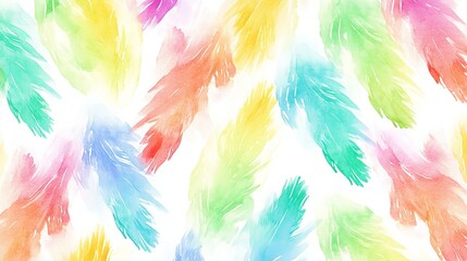 Poster - Imagination blossoms into a colorful garden through the playfulness of watercolor