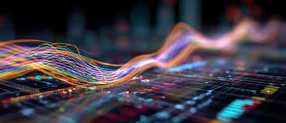 Poster - Abstract data flow visualization