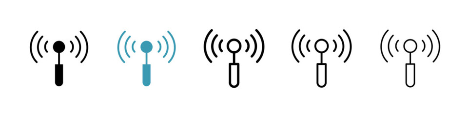 Poster - Sensor line icon in art style vector