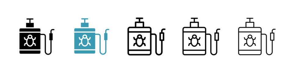 Poster - Pesticide line icon in art style vector