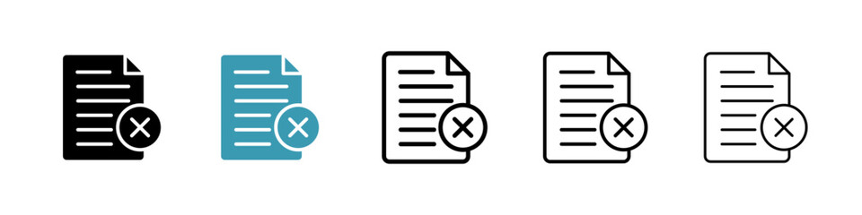 Poster - Paperless line icon in art style vector