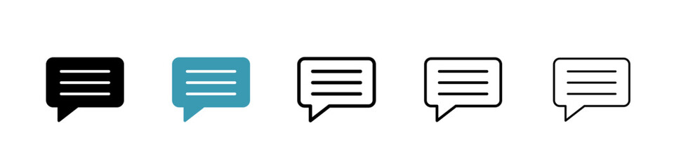 Poster - Feedback line icon in art style vector