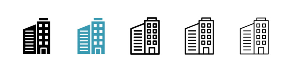 Poster - Company line icon in art style vector