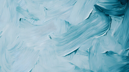 Poster - Abstract blue brushstrokes create a textured, artistic background with a sense of movement and depth.