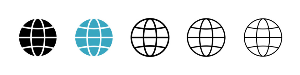 Poster - Website icons in Multiple Styles Set. Vector Illustration