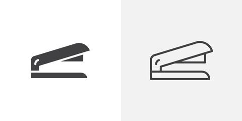 Poster - Stapler icon vector symbol for mobile apps and website UI designs.