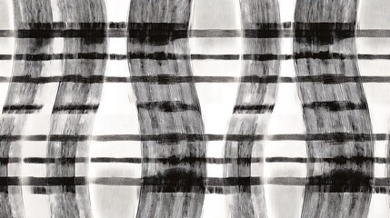 Poster - Abstract vertical and horizontal line pattern