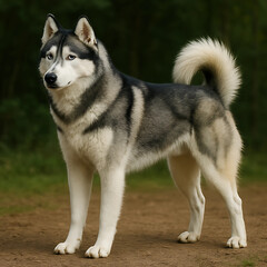  siberian husky dog