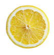 © Arif - Close-up view of a lemon slice, showing its vibrant yellow flesh and white pith