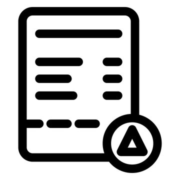 Black and white image of a receipt with a red triangle on it. The triangle is labeled 