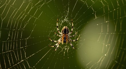spider, spider web, nature